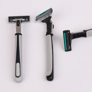 Disposable Electric Safety Razor with Twin