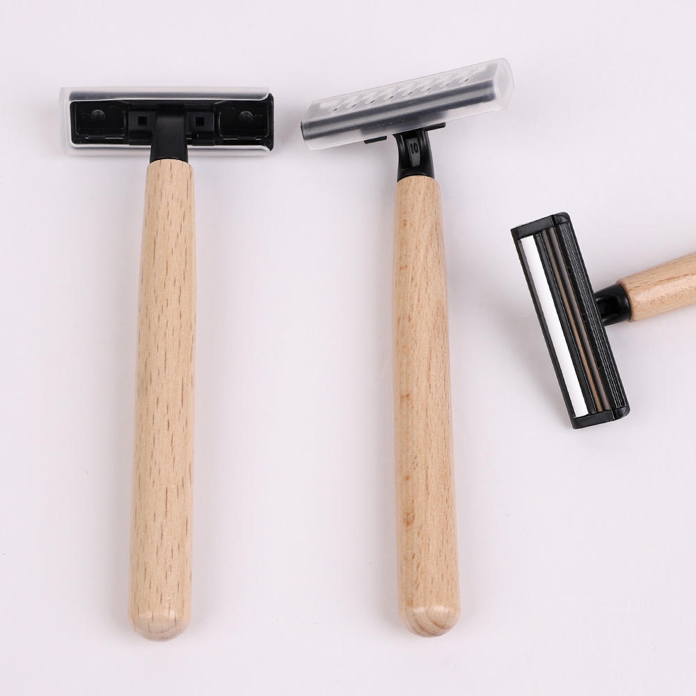 Disposable Electric Single Blade Wood Handle