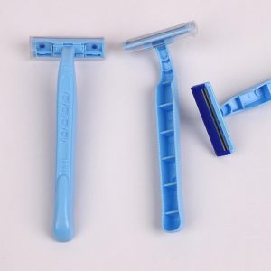 Electric Disposable Face Shaving Razor with