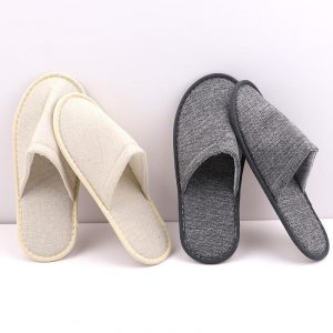 Hotel Disposable Spa Slippers with Velour