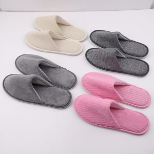 Wholesale Customized Luxury Hotel Disposable Slippers