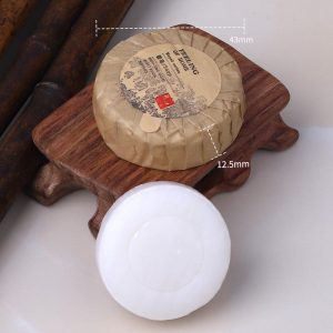 Wholesale Customized White Circular Solid Natural